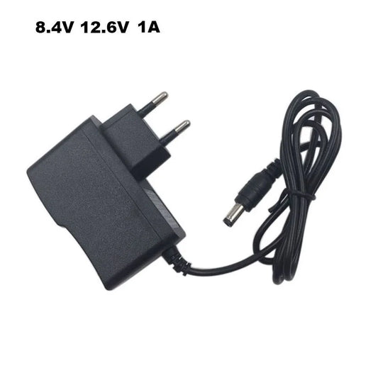 8.4V 12.6V 25.2V 1A 1000MA Li-ion Charger for 2S 3S 6S 7.2V 7.4V 12V 21.6V Lipo Lithium 18650 Battery Charger