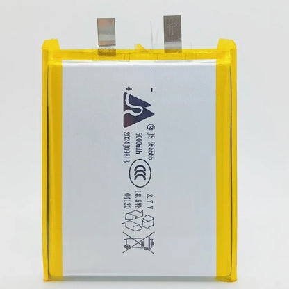 955565 Lithium Polymer Battery 3.7V 5000mAh Rechargeable Lipo Batteries for Mobile Power GPS Locator Camera Tablet PC DVD