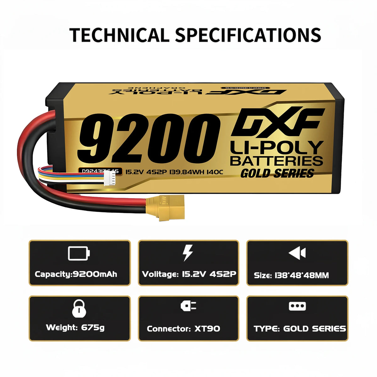 Batteries Lipo 7.4V 11.1V 15.2V 14.8V 22.2V 2S 3S 4S 6S 5200Mah 7000mAh 9200mAh 10000mAh for RC Car Truck Evader BX Truggy