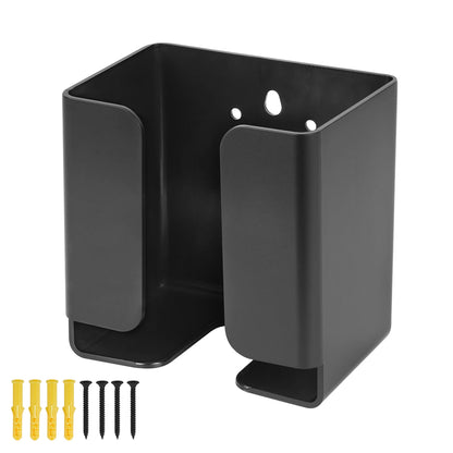 EV Charger Holder, Wall-Mounted Bracket Set, Compatible with SAE J1772 Connector & J-Hook