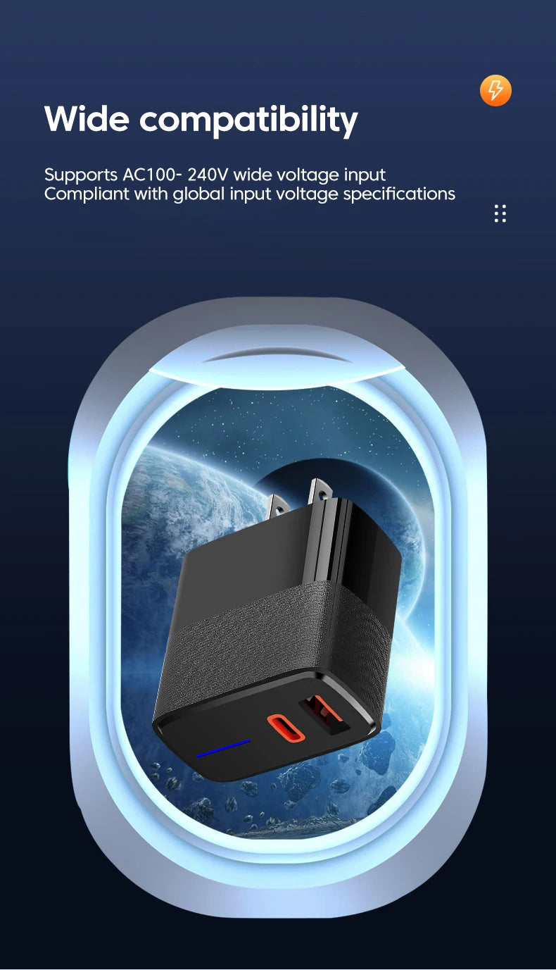 Olaf 100W USB Charger Fast Charging QC 5.0 Type C PD Charger Mobile Phone Chargers For iPhone Huawei Samsung Xiaomi Quick Charge