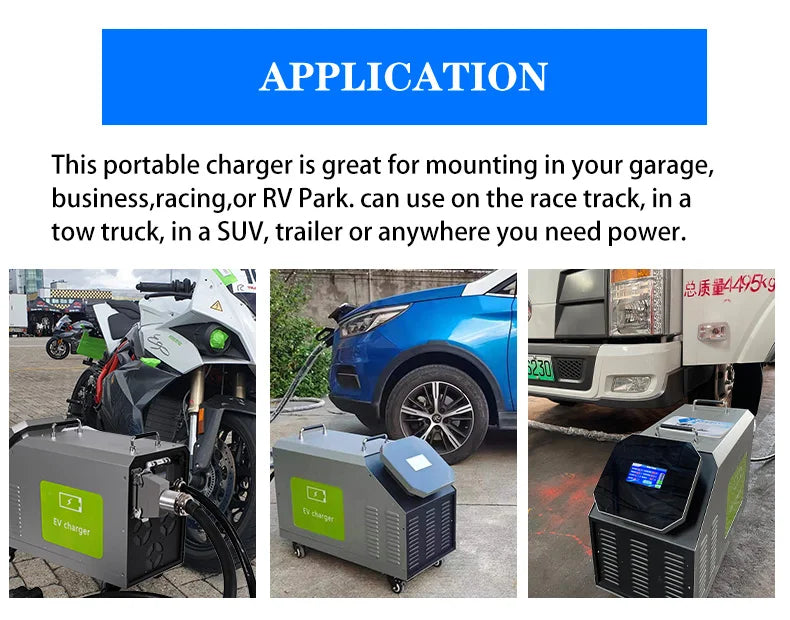 20kw Portable Ev Car Charger Stations Ev Car for Fast Charger Dc Electric Vehicle Charging Station customize