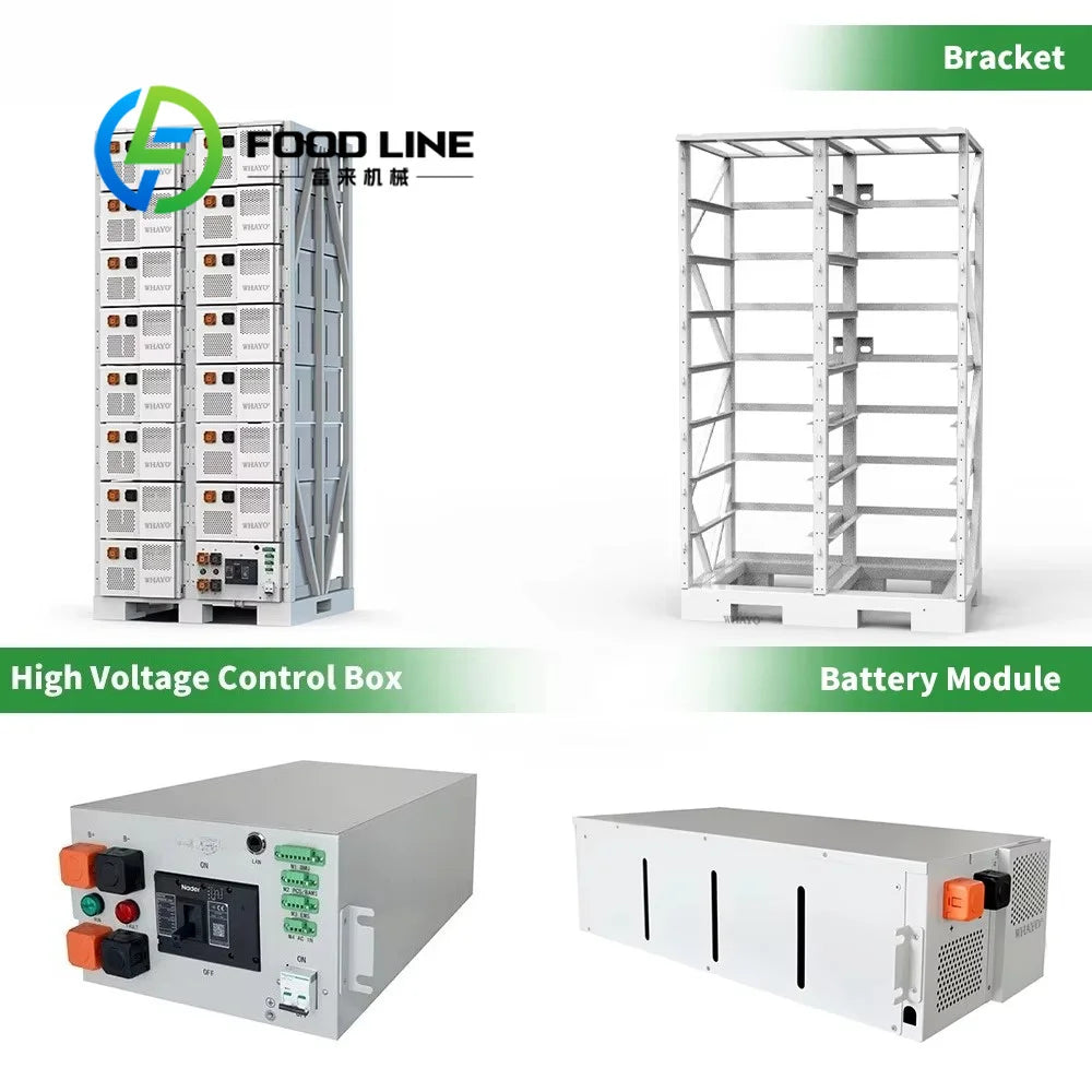 80KW 100KW All One Commercial Industrial LiFePO4 Lithium Ion Cabinet 225kWh 241kWh Off-grid Energy Storage System Air Customize