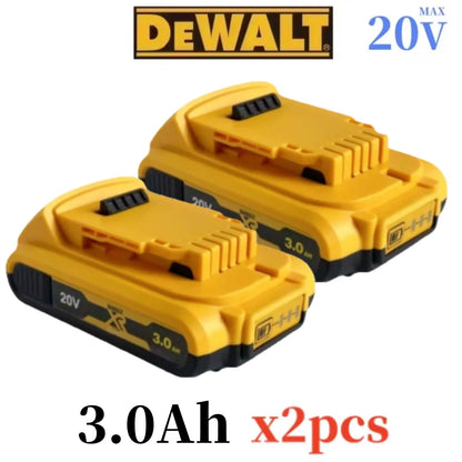 100% for DeWalt 18V 20V Max Lithium Batteries 20V 3Ah DCB203 Li ion Battery ReplacementDCB206 DCB205 DCB204 DCB200Power Tools