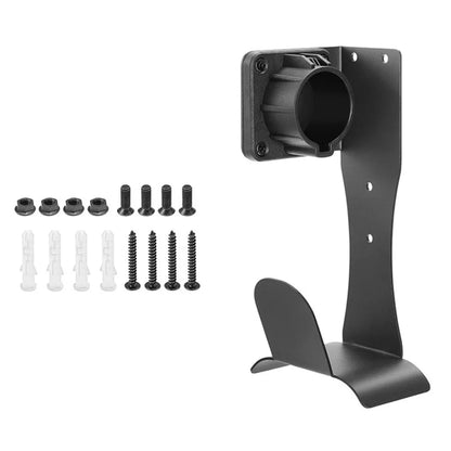 1 Pack EV Charger Cable Holder For J1772 Stainless Steel With Wall Mount Organizer Electric Vehicle Holder With Secure Fit