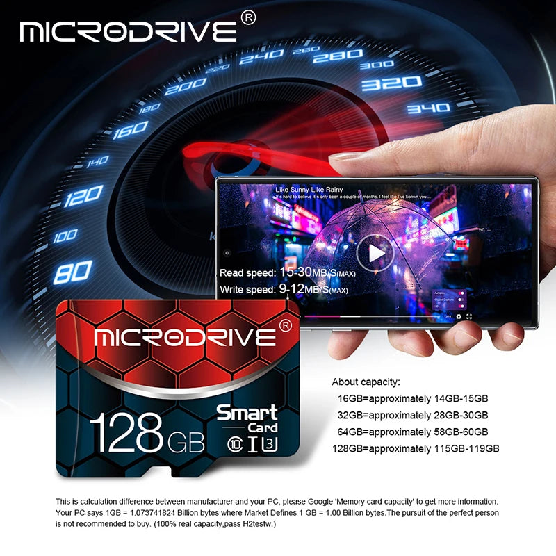Original Memory Cards 128GB 64GB 32GB High Speed Flash Card 16GB 256GB Memory micro TF/SD Cards for Tablet/Camera/Mobile Phone