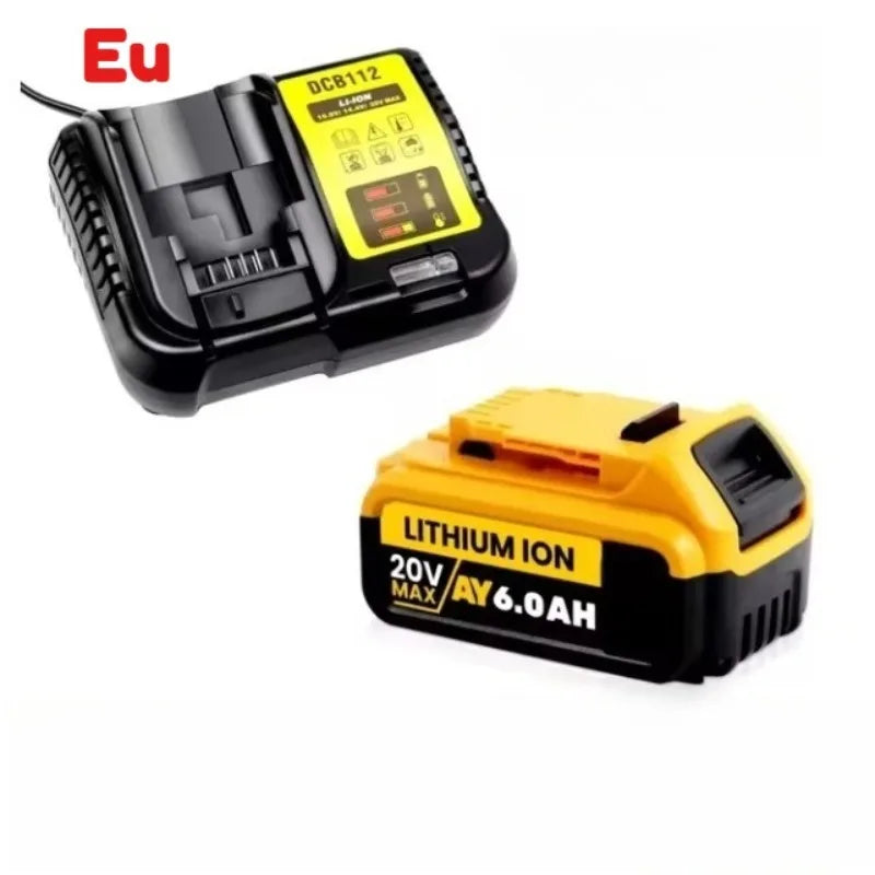 18650 18/20V 12Ah Lithium Battery for DeWalt DCB609 DCB609-2 DCB606 DCB612 DCB200 DCB204 DCB205 DCB206 DCB207 DCB209 Power Tools