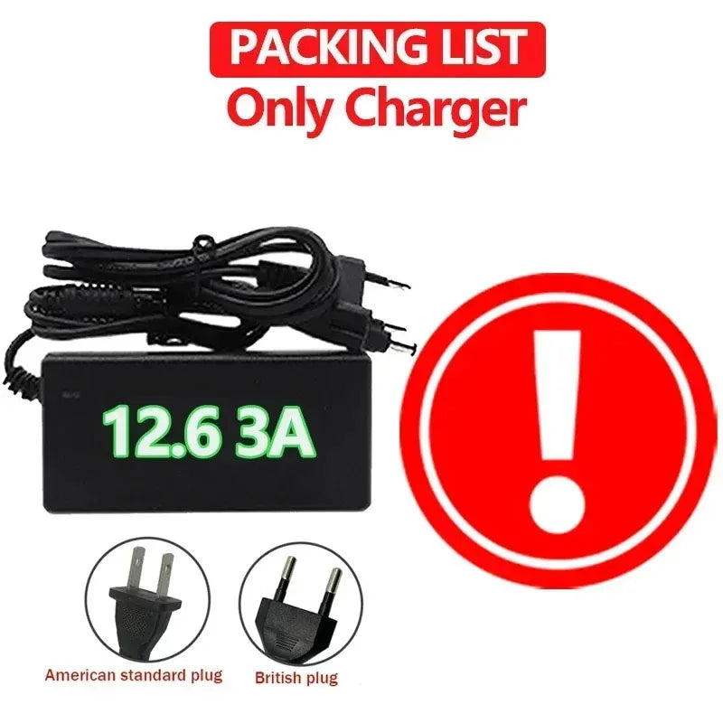 ✅️️✅12V Battery 100Ah 18650 Rechargeable LiFePO4 Lithium Battery Built-in 5V 2.1A Usb Power Display Port Charger+12.6V 3A ch