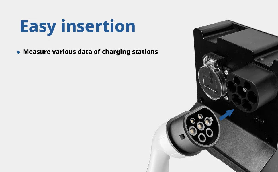 Type2 Electric Vehicle Charger Tester IEC61851 Standard EV Charging Station Test Equipment Analyzer