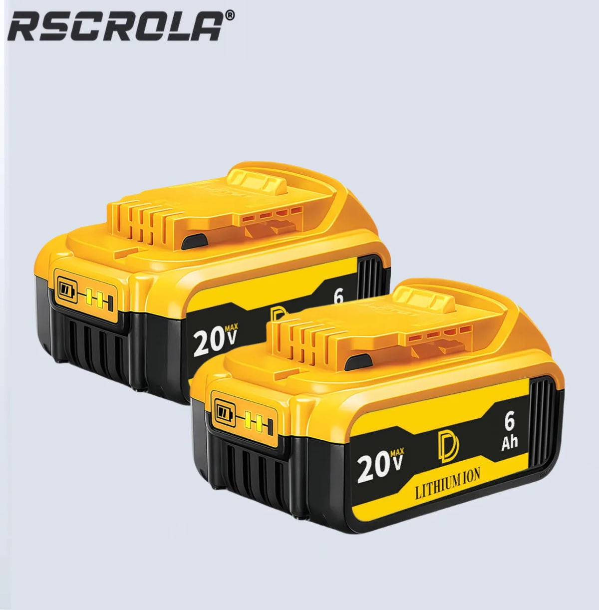 for DEWALT 20V 6000&8000mAh lithium ion battery, dewalt power tool DCB606, DCB205，DCB206，DCBGene，DCB200 MAX，20V dewalt batteries
