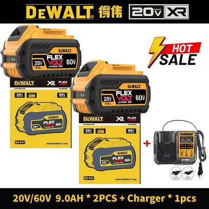 100% Original DeWalt Batteries 20V 6000mAh Li Ion Battery For DCB206 DCB205 DCB204 DCB200 DeWalt Power Tools Air Transport