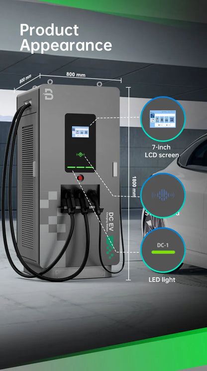 Customized Ev Ccs2 Dc Chargers Ev Charger Level 3 80kw 160kw 200KW 260KW Dc Fast Charging Station for Electric Vehicles