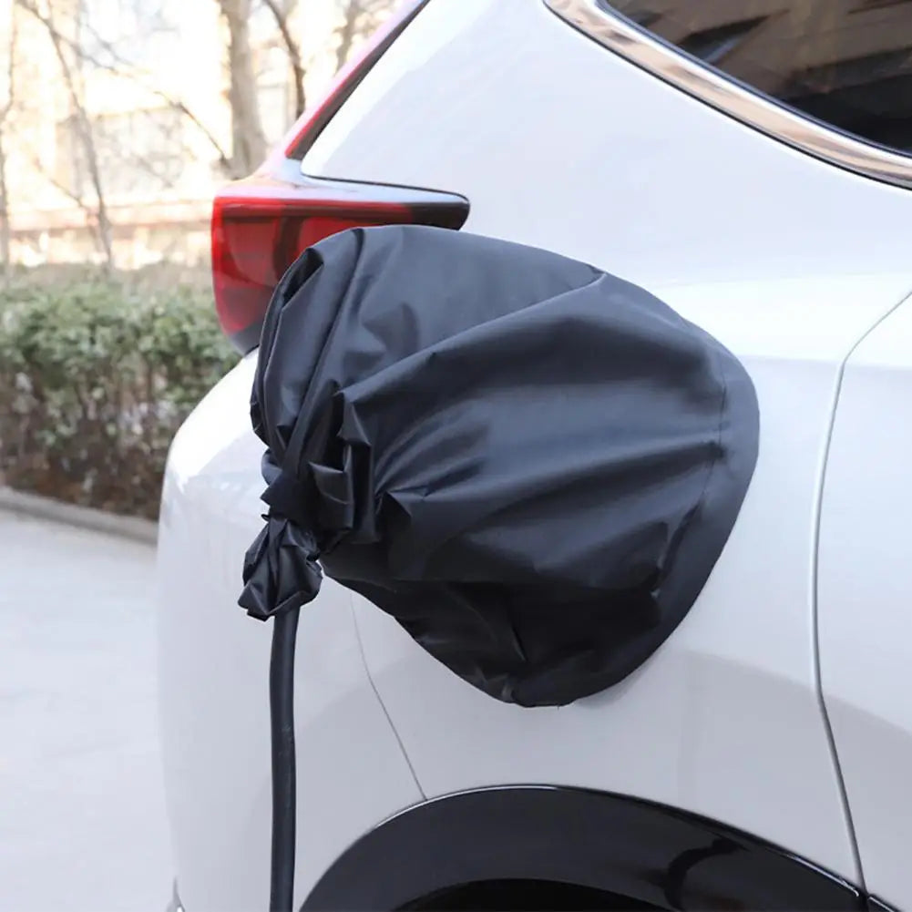 EV Charger Plug Port Rain Cover Magnetic 360° All-round Waterproof Dustproof Charger Gun Protector for Electric Car