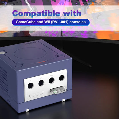 1024 MBit &2048 MBit Memory Card For Gamecube/ Wii(RVL-001) With A Digital Display & 8 Virtual Memory Cards Of 16MBytes Each