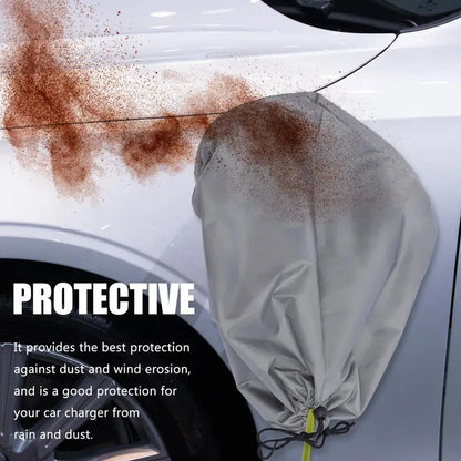 EV Charger Plug Port Rain Cover Magnetic 360° All-round Waterproof Dustproof Charger Gun Protector for Electric Car