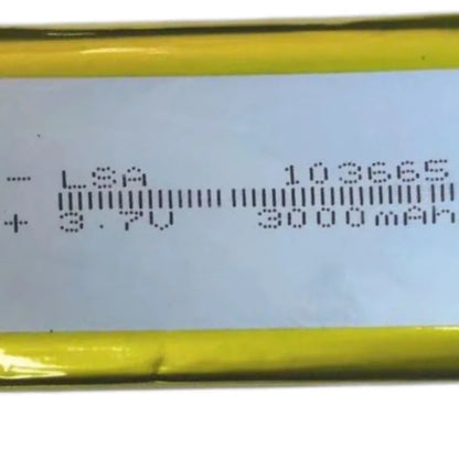 103565 3000mAh 3.7V Polymer Lithium Battery for Power Banks Monitoring Equipment LED Lights Rechargeable Lithium Batteries