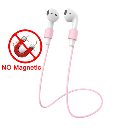 Magnetic Anti-lost Rope Strap Silicone Earphones String for Airpods Huawei Freebuds 3 Wireless Bluetooth Headphone Neck Straps