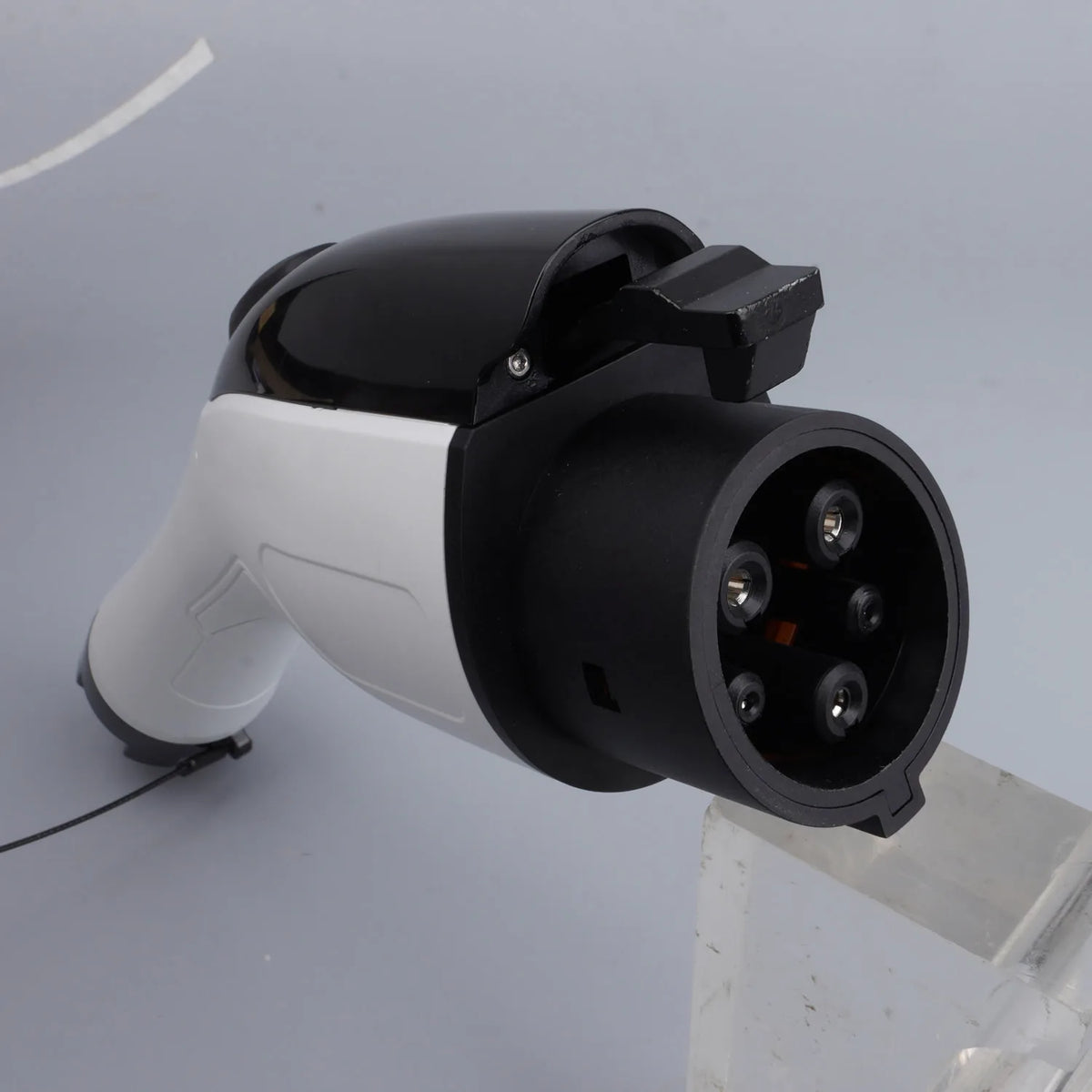SAE J1772 Type 1 EV Charging Plug 32A 7KW AC Electric Vehicle Charger Connector with Cable Gland, IP54 Waterproof EVSE Charging