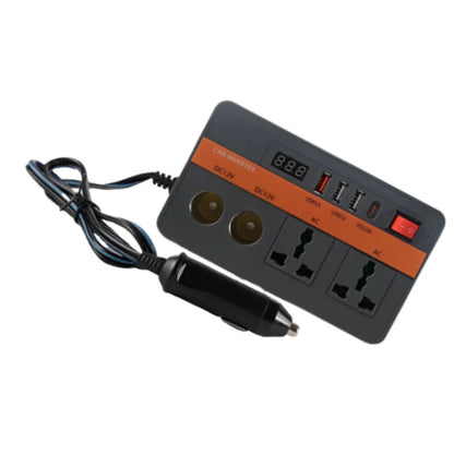 12V 300w power adapter on-board inverter AC220V power converter on-board appliance inverter transformer USB+TYPEC-PD22W