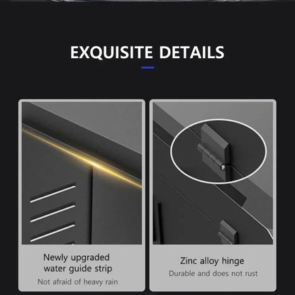 Wall Mount EV Charging Station Box Waterproof Cable Organizer Storage Case Outdoor Indoor Charger Holder for Most EV Chargers