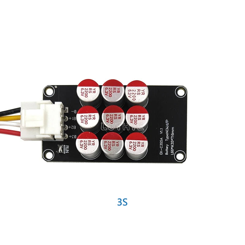 5A 3S 4S 6-8S Lithium Battery Active Equalizer Balancer Board Li-ion Lipo Lifepo4 LTO Battery Energy Capacitor BMS ﻿