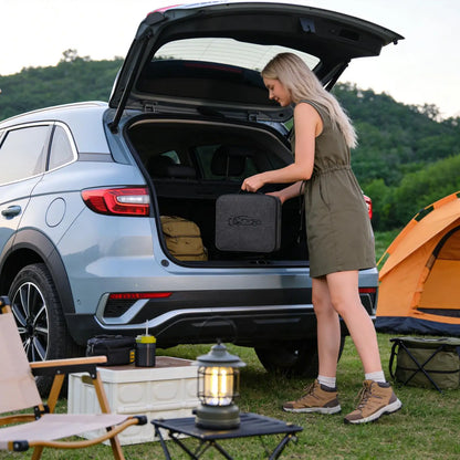 New Energy Vehicle Charging Gun Storage Bag Portable EV Charger Cable Bag Waterproof Auto EV Charging Jumper Storage Bag