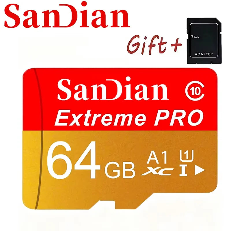 128GB Memory Card Flash Cards Reliable Micro TF Card SD High Speed Memory Sd Cards Class10 Storage Card for PC/Smartphone