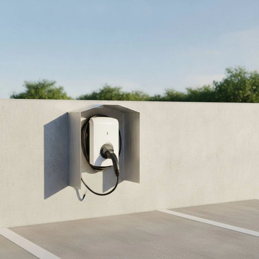EV Charger Cover with Installation Kit Resistant Charging Station Cover Weather Guard Rustproof Defensive Hood Rust-Proof