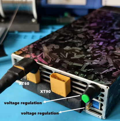 2700W 0-140V 0-30A Adjustable Lithium-ion Battery Charger, Suitable for 12V 24V 36V 48V 60V 72V 96V 108V 120V 5A 10A 20A 30A
