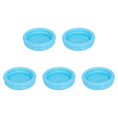 Round Inflatable Baby Toddlers Summer Swimming Pool Portable Inflatable Children Little Pump Pool Indoor Outdoor for 0-3Y Kids