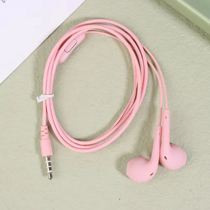 1/2/3pcs Universal 3.5mm Stereo In-Ear Headphones Sport Music Earbud Handfree Wired Headset Earphones with Mic For Xiaomi Huawei