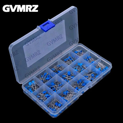 15Values 180PCS 3KV Ceramic Capacitors 100PF 10000pF High Voltage Ceramic Capacitors DIP 100PF 150PF 220PF 330PF 470PF 560PF