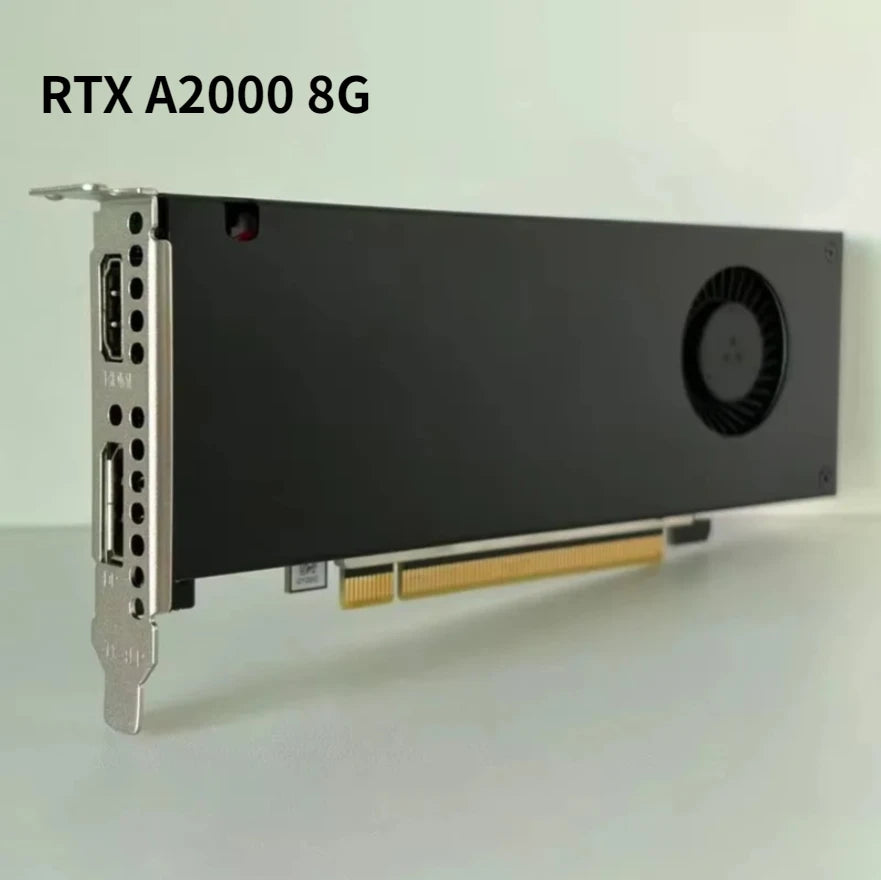 RTX A2000 8G GDDR6 and A3000 12G graphics LP versiongraphics low-profile and single slot suit for some mini PCs and workstations