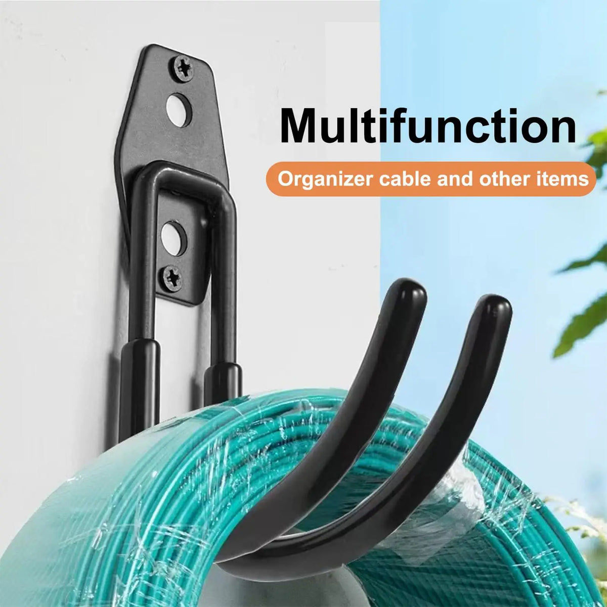 Electric vehicle charger wall mount bracket  EV Charger Holster Extension Organizer for Garage Truck Parking Lot
