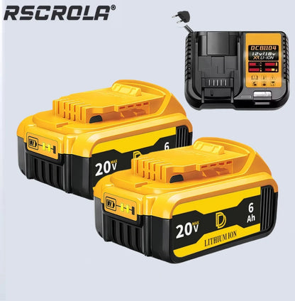for DEWALT 20V 6000&8000mAh lithium ion battery, dewalt power tool DCB606, DCB205，DCB206，DCBGene，DCB200 MAX，20V dewalt batteries