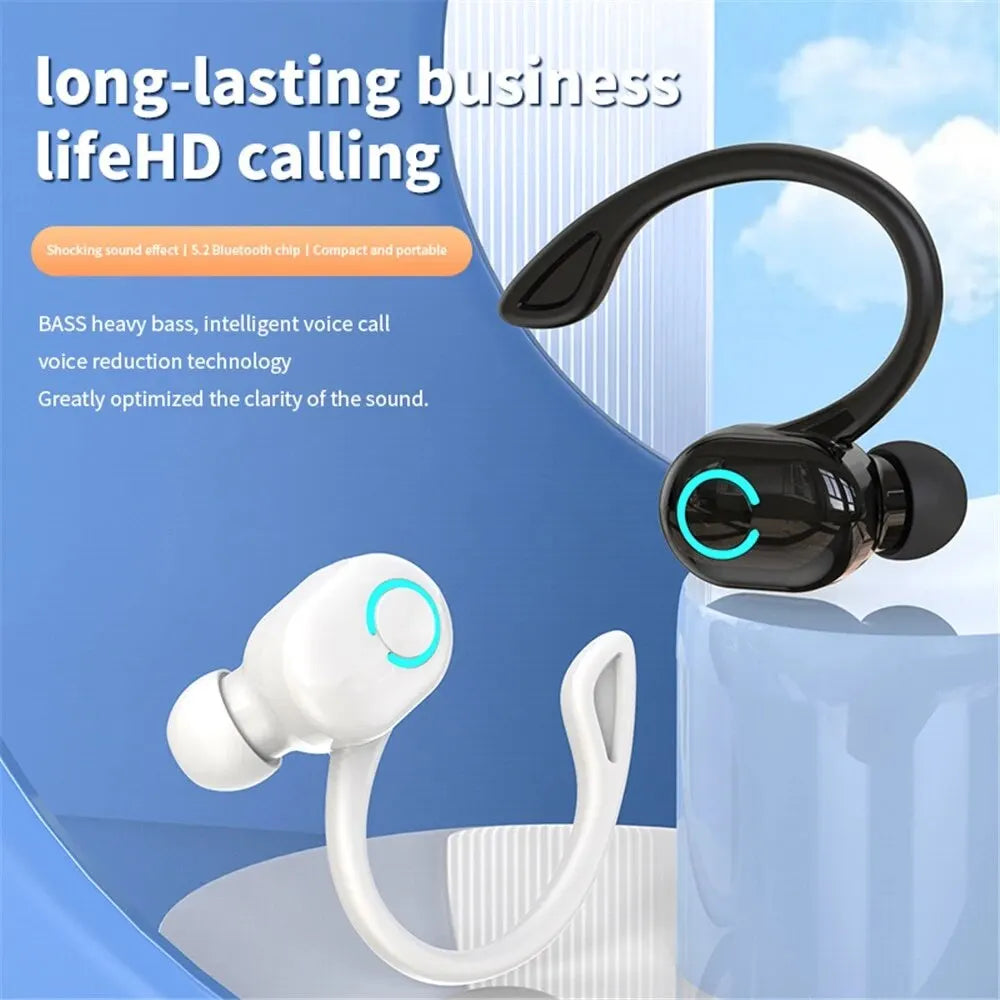 Wireless Bluetooth 5.0 Earphones HIFI Stereo With HD Mic Handsfree Headset Business Car Call Headphone For iPhone Xiaomi Huawei