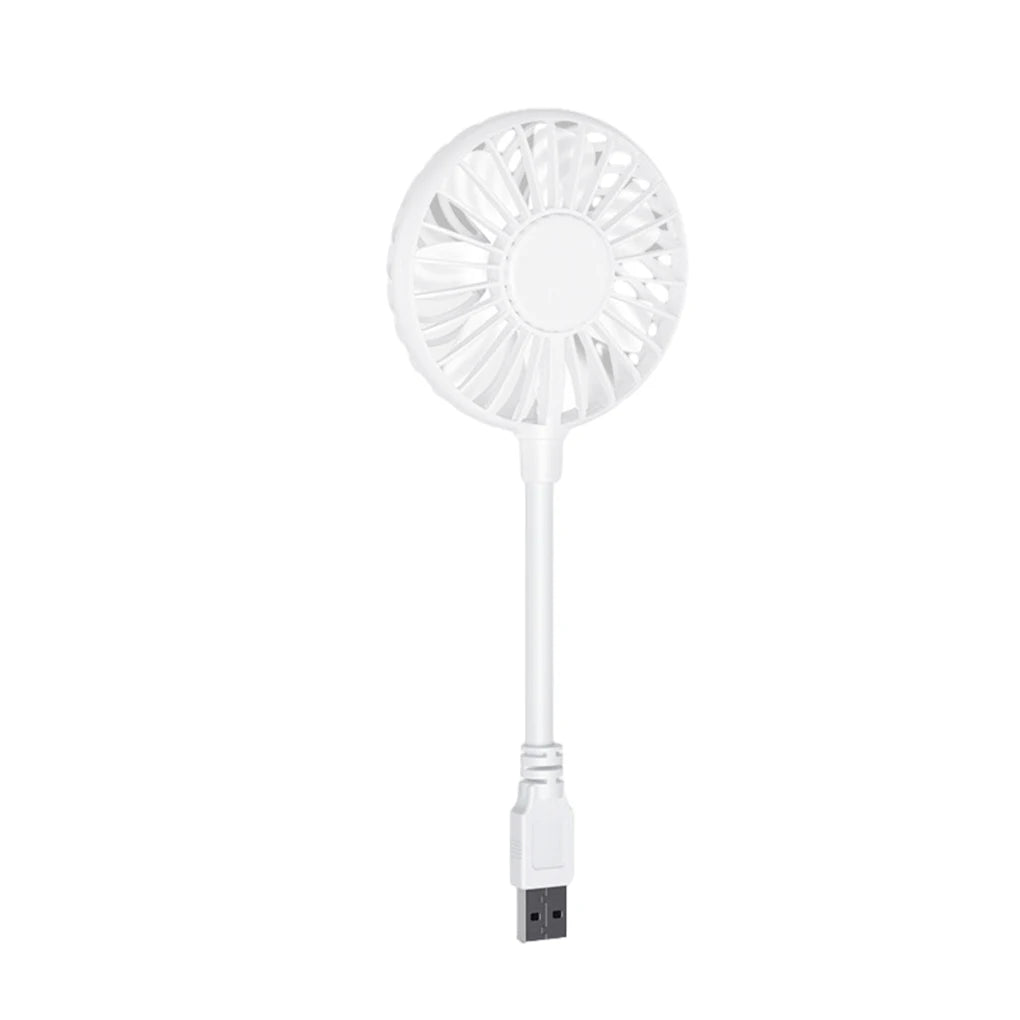 Wireless USB Rechargeable Handheld Fan Silent Cooling Power Bank Mini Play Plug Fans for Summer Outdoors Travel