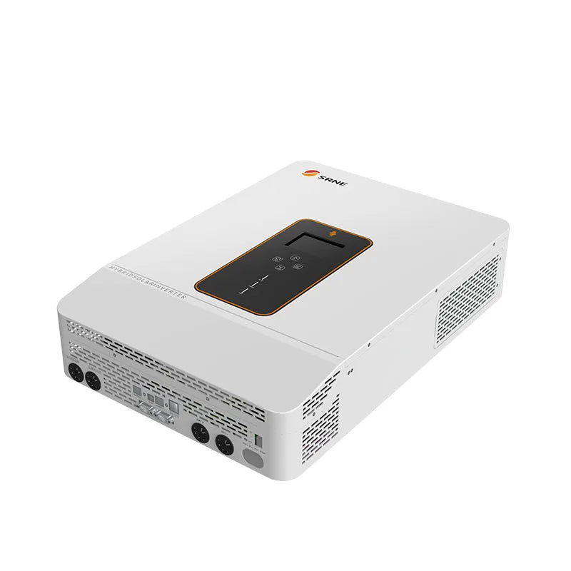 SRNE Hybrid Solar Inverter 8/10KW Max PV 500V 48V To 110/240VAC Suppor Split-phase/single-phase Dual MPPT Max 22A Charge Current