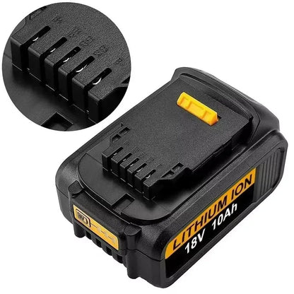 18V 6.0Ah/10.0Ah DCB200 MAX Lithium Battery 18650 for Dewalt DCB606 DCB209 DCB182 DCB205 DCB206 Power Tool Rechargeable Battery