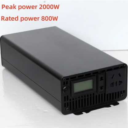 5000W 6KW 8KW 10KW 12000W Pure Sine Wave Inverter 12V/24V/48V/60V/72V/96V Power Inverter 110V 220V Solar Car Inverter Converter
