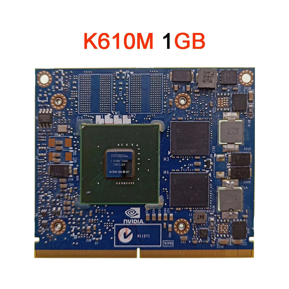 Quadro K610M 1GB K1000M K1100M K2000M K2100M 2GB Video Card K610 K1000 K1100 K2000 K2100 For iMac A1311 A1312 2010 2011