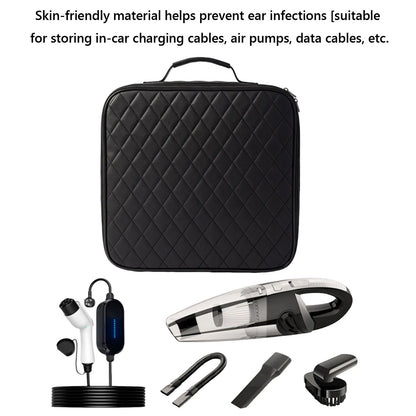 EV Car Charging Cable Storage Carry Bag Waterproof EV Charging Cable Storage Bag for Electric Vehicles Accessories