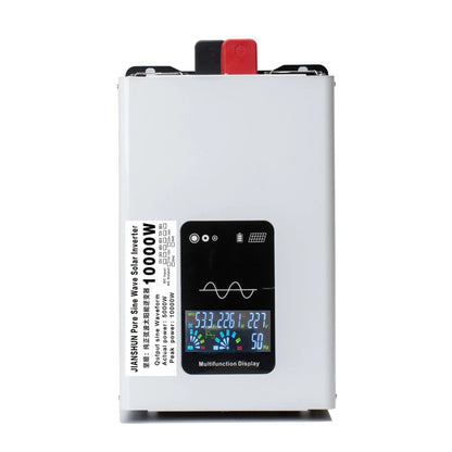 Pure Sine Wave Inverter 5000W 6000W 8000W Power Converter LCD Display DC12V 24V To AC 220V 110V Voltage Solar Power Car Inverter