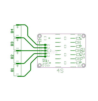 5A 3S 4S 6-8S Lithium Battery Active Equalizer Balancer Board Li-ion Lipo Lifepo4 LTO Battery Energy Capacitor BMS ﻿