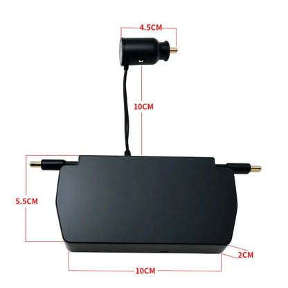 For SHUN SOON Retractable Car Charger Docking Station  Fit BYD Changan Geely New Energy Vehicles Auto Fast Charging Accessories