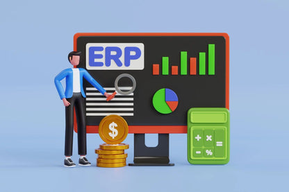 Advanced ERP Solution Software for Android IOS Web Inventory Management CRM HR Payroll Accounting Real-Time Analytics Platform