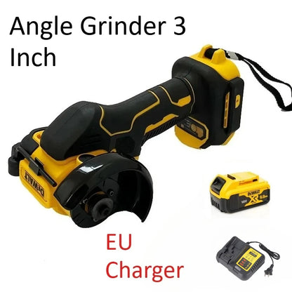 DEWALT Cordless  Angle Grinder Cutting Machine Grinding Polishing Machine Electric Diamond Cutting Grinder Power Tools