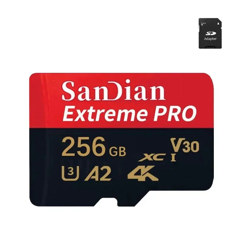 128GB Memory Card Flash Cards Reliable Micro TF/SD Card High Speed Memory Sd Cards Class10 Storage Card for PC/Smartphone