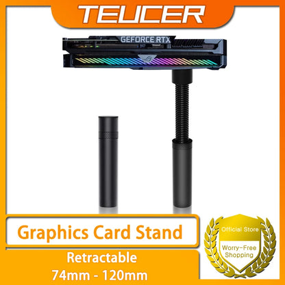Graphics Card GPU Support Bracket Liftable Video Card Sag Holder Bracket GPU Holder Anti Sag Stand