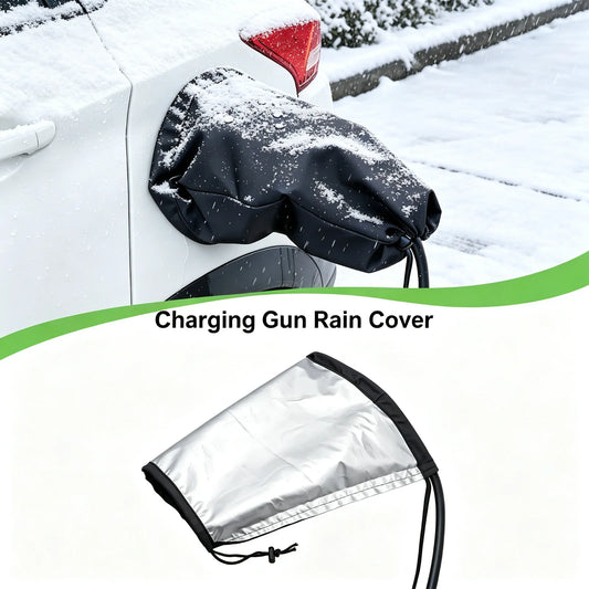 Waterproof Charging Port Cover EV Charger Cover Rain Snow Protection Magnetic Adsorption Universal for Most Electric Cars